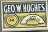 Geo W Hughes pen box